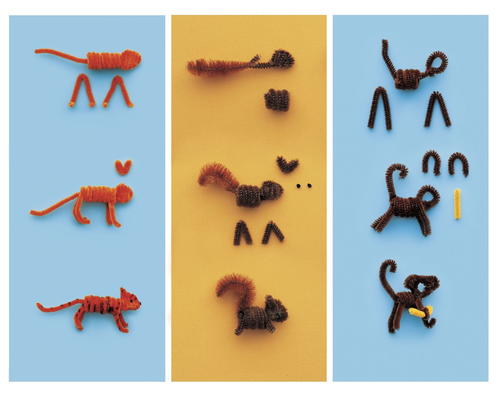 Pipe Cleaner Elephant Step by Step Tutorial – Easy instructions with  pictures (1 hour project for beginners) – Pipe Cleaner Animals