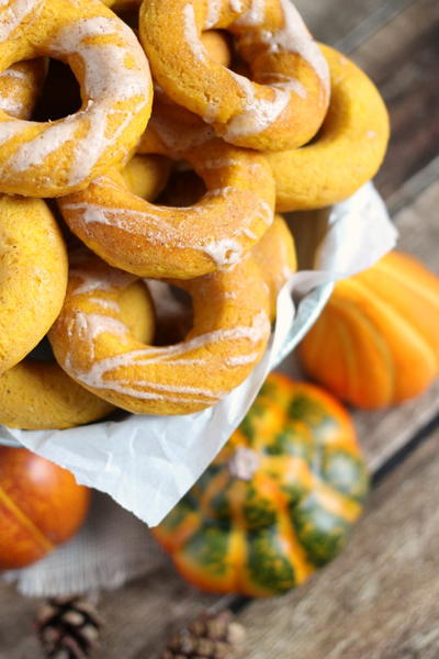 Baked Pumpkin Spice Donuts