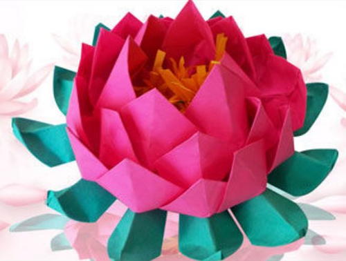 Unique and Easy Origami Lotus