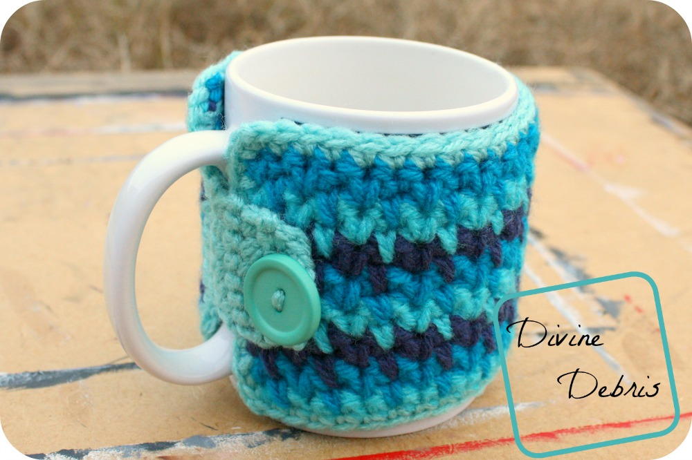 Willow Cup Cozy | AllFreeCrochet.com