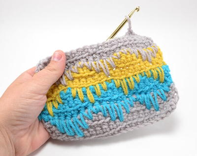 Spike Stitch Crochet Tutorial