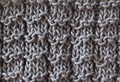 Garter Ridge Stitch Dishcloth