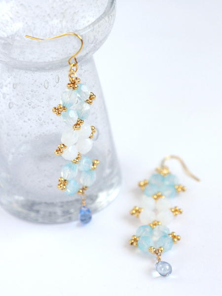 Gorgeous Goddess Beaded Earrings