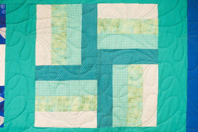 Rail Fence Quilt Block Pattern