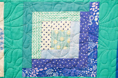 Log Cabin Block Pattern