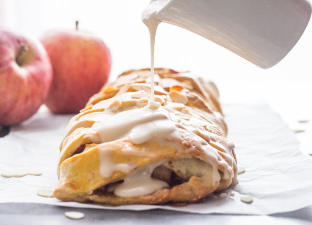 Homemade Cinnamon Apple Strudel