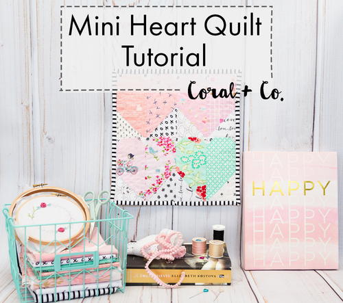 Mini Heart Block Quilt Tutorial_2