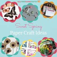 26 Sweet Spring Paper Craft Ideas