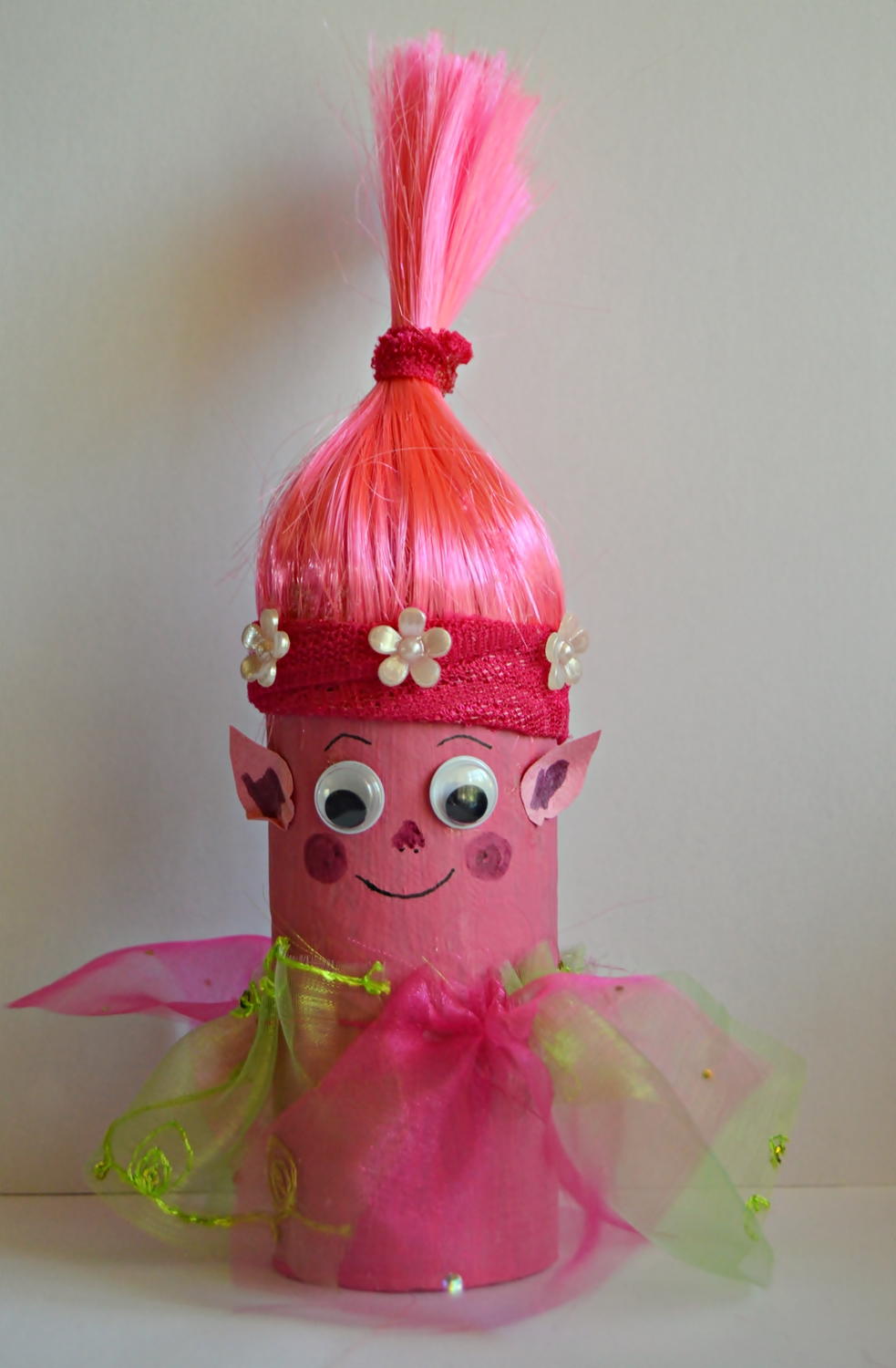 Toilet Paper Roll Troll Craft | AllFreeKidsCrafts.com