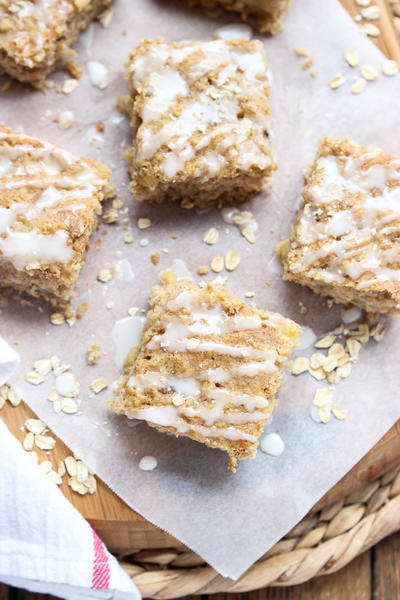 Tropical Oatmeal Breakfast Bars