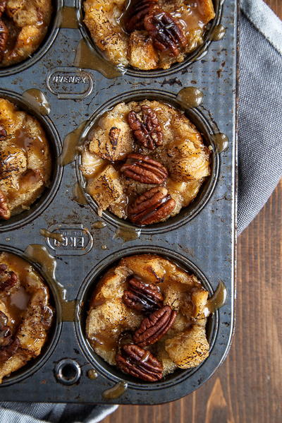 Muffin Tin Bread Pudding Recipe