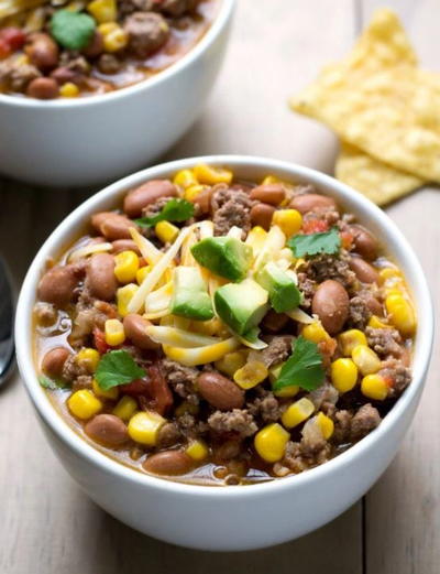 Dump and Go Taco Soup Recipe