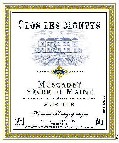 Jeremie Huchet Les Montys Muscadet 2015