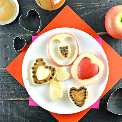 Apple Peanut Butter Snacks