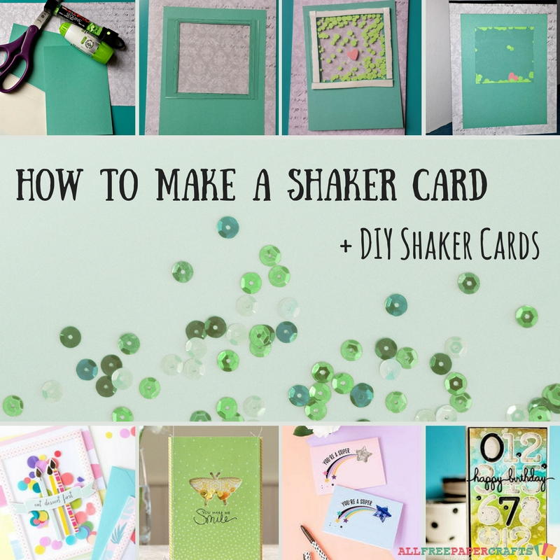 Awesome 80 Diy Shaker Card Awesome 80 Diy Shaker Card