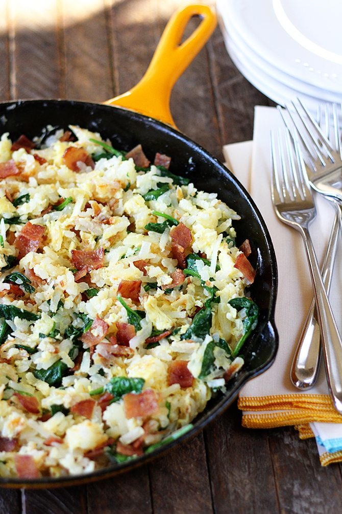 One-Skillet Southern Scramble  FaveSouthernRecipes.com