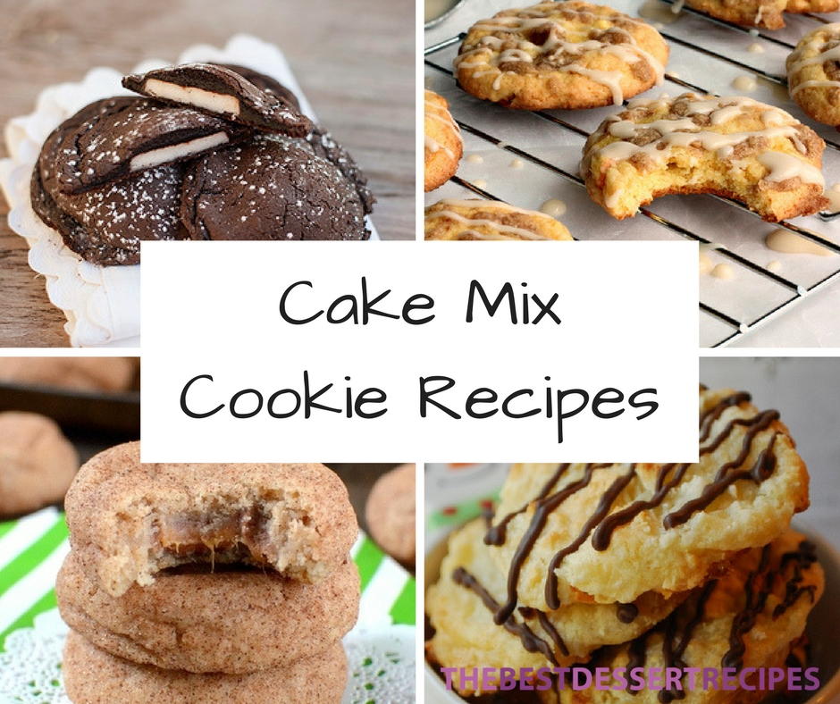 15 Cake Mix Cookie Recipes | TheBestDessertRecipes.com