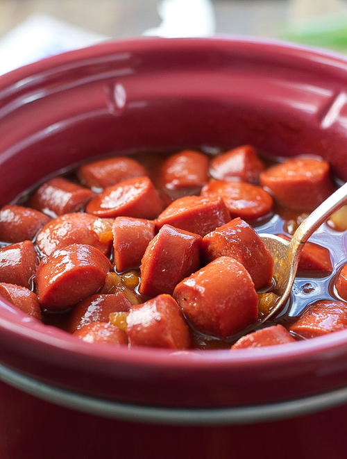 Slow Cooker Bourbon Barbecue Bites