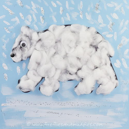 Printable Polar Bear Craft