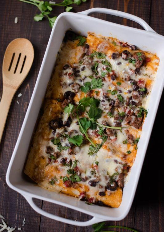 Ground Beef Enchiladas Recipe