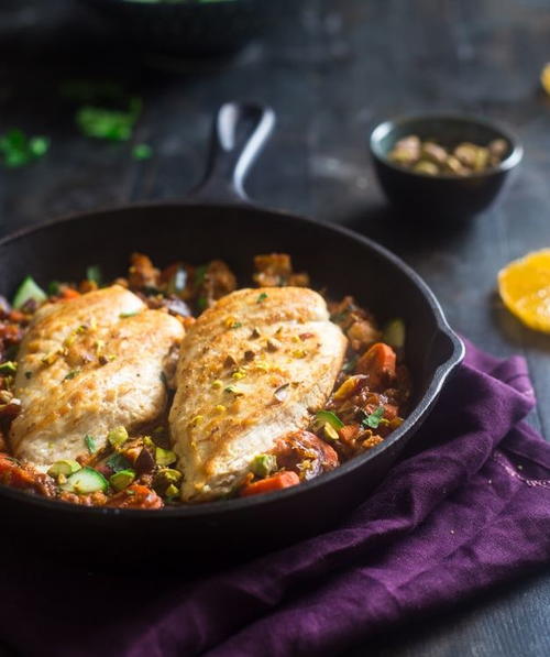 30 Minute Paleo Chicken Skillet