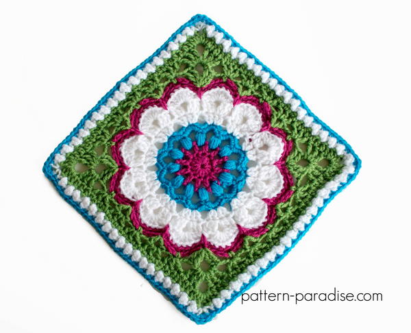 Dahlia 12 Afghan Square