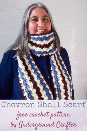Chevron Shell Scarf