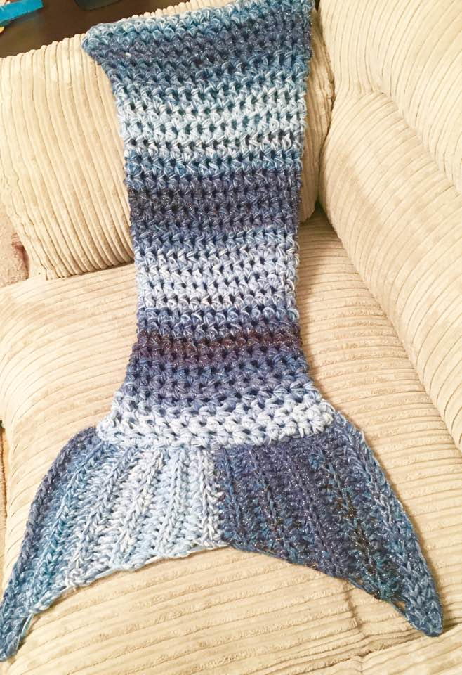 One Evening Mermaid Tail | AllFreeCrochet.com one-evening-mermaid-tail-allfreecrochet-com
