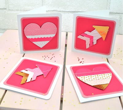 3D Sticker Mini Valentine's Day Cards