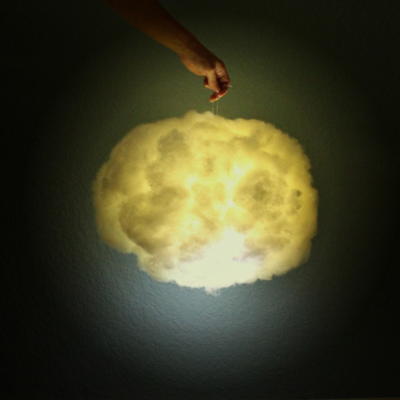 Easy Glowing DIY Cloud Light