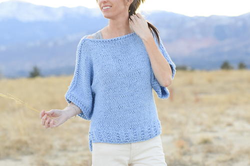 Boxy Knit Top