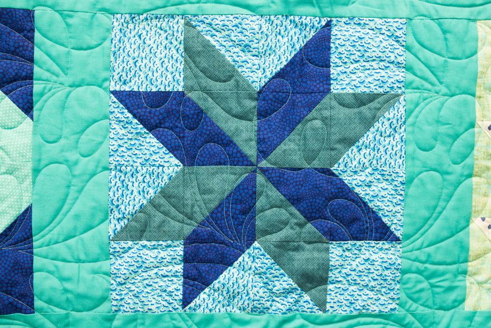 Star Flower Block Pattern | FaveQuilts.com
