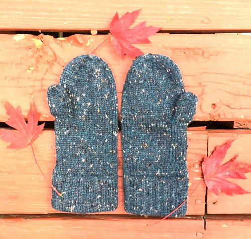 Classic Tweed Mittens