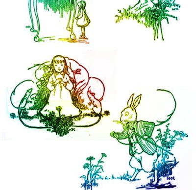 Alice in Wonderland Printables (Set 5)
