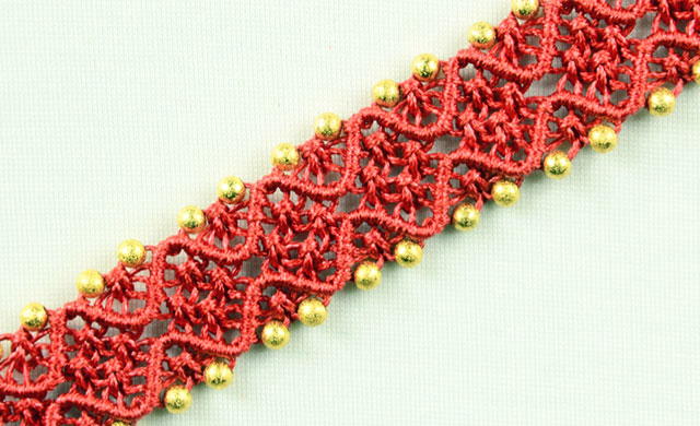 Lovely Double Wave Macrame Bracelet