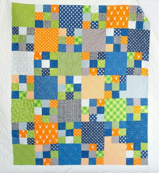 Building Blocks Quilt Pattern