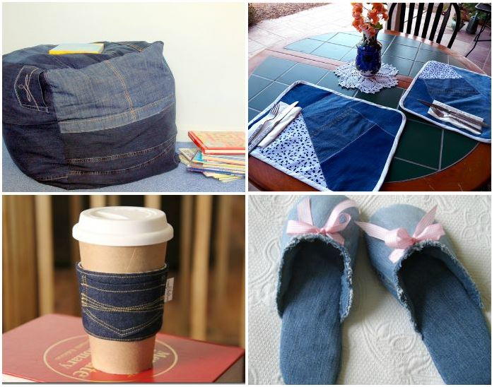 40+ Ideas for What to Make with Old Jeans