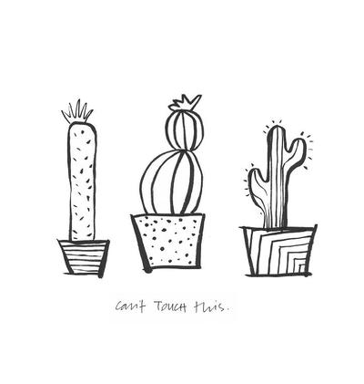 Clever Cacti Printable Wall Art