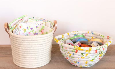 DIY Small Rope Basket 