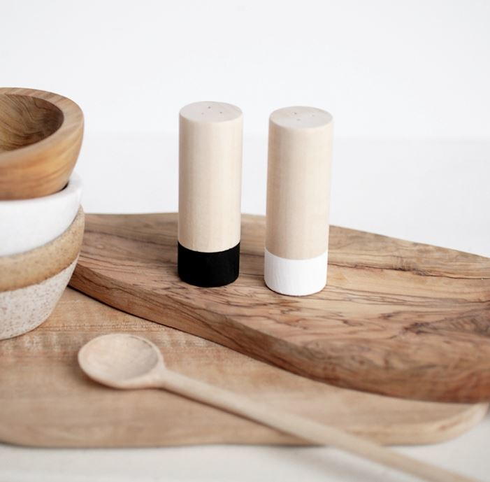 Simple DIY Salt and Pepper Shakers