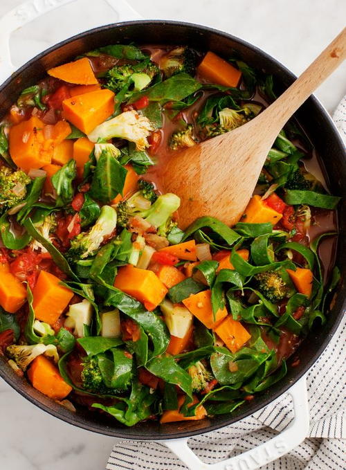 Low-Carb Sweet Potato Stew