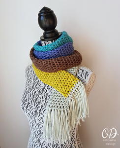 Sinfully Simple Unisex Scarf | AllFreeCrochet.com