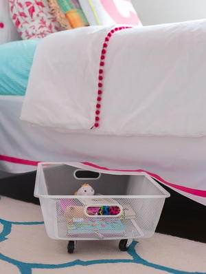 5 Minute Ikea Hack Underbed Storage Diyideacenter Com