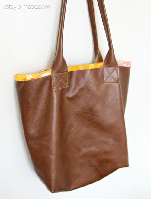 DIY Coach Leather Tote Pattern