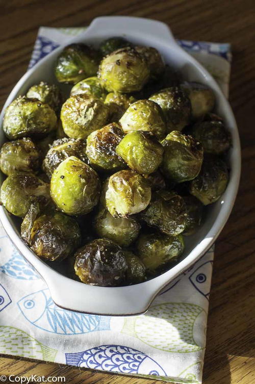 Copycat Red Lobster Roasted Brussel Sprouts Recipe