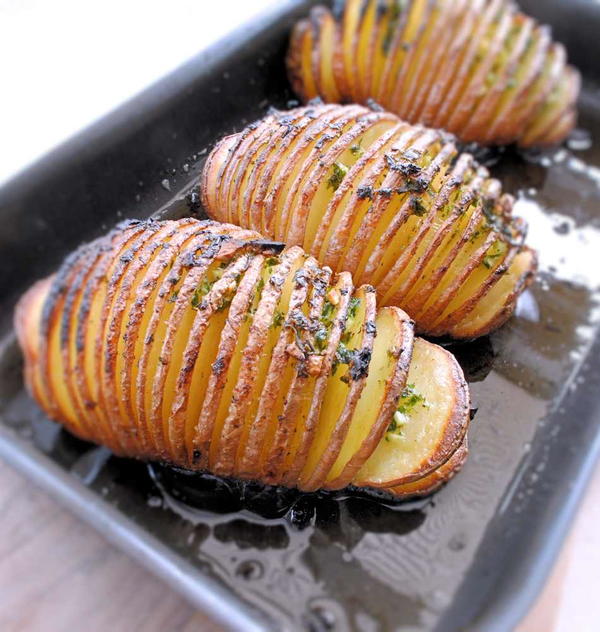 Hasselback Potatoes