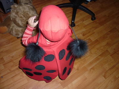 Girls Ladybug Costume Pattern