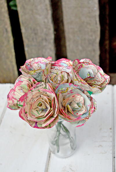 Gorgeous Map Roses