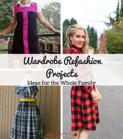 30 Wardrobe Refashion Projects 14 Ideas For The Whole Family