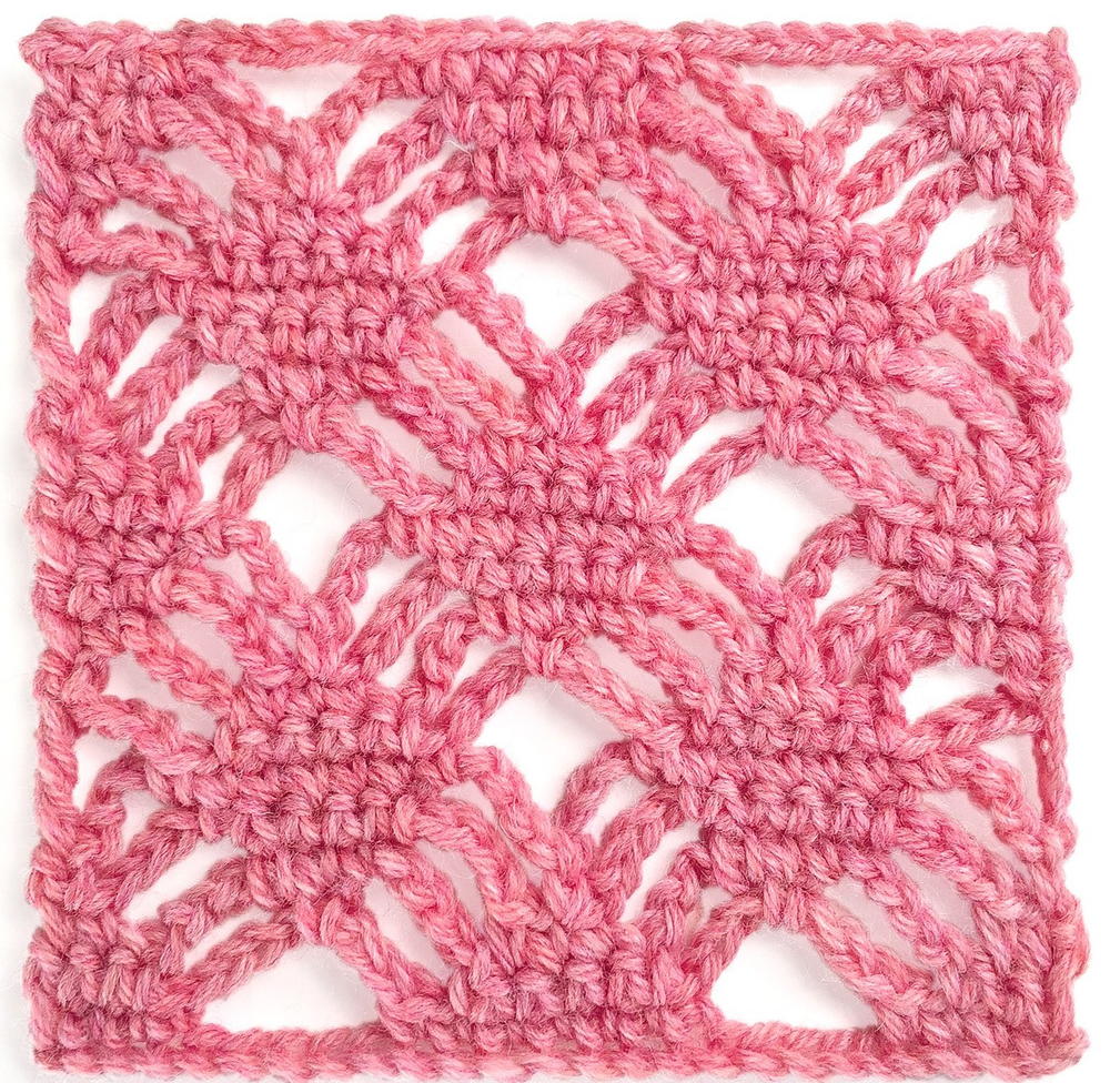 Besætte udskille byrde Spider Web Stitch Crochet Pattern | AllFreeCrochet.com